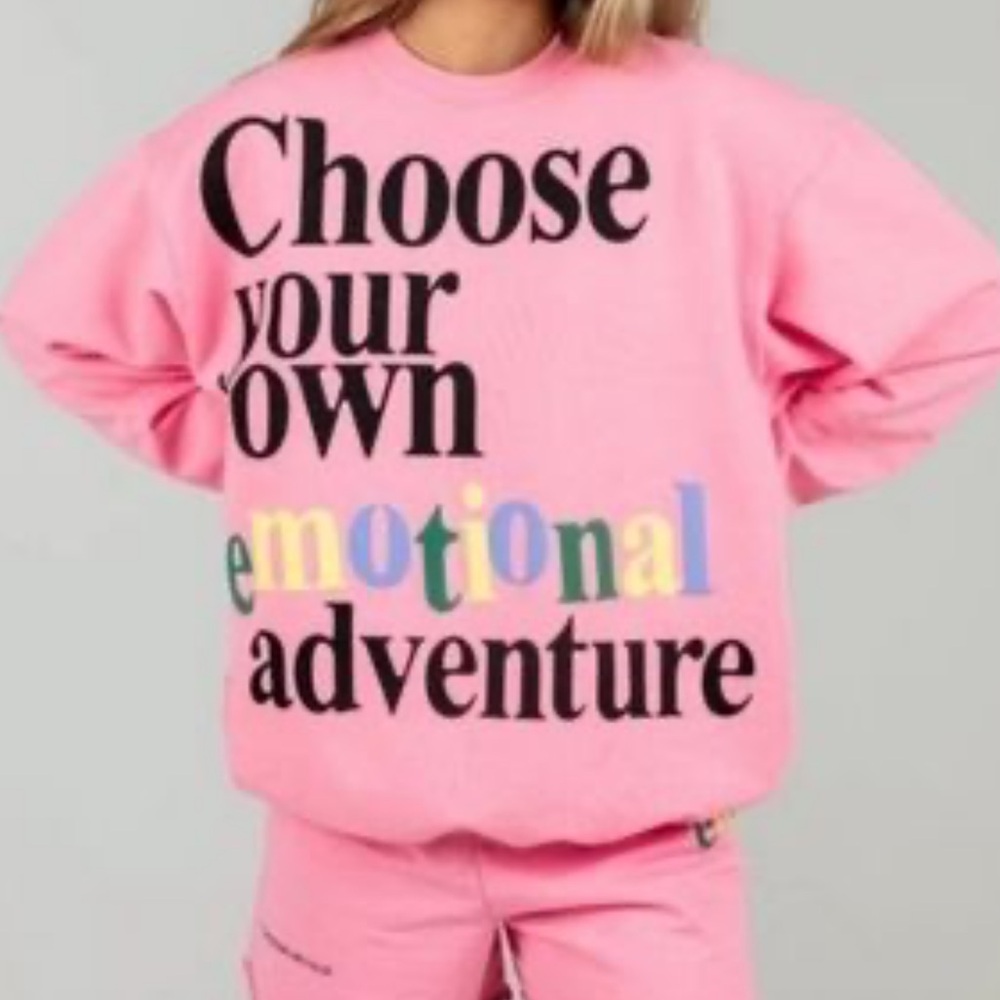 Mayfair Pink Emotional Adventures Crewneck